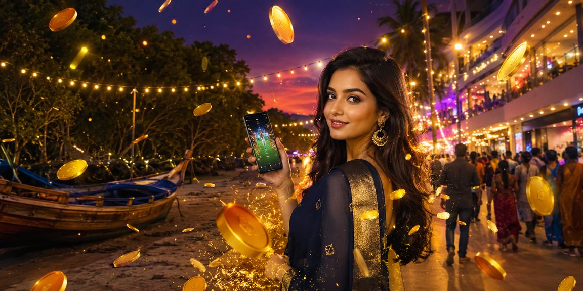 সুন্দরবন এলাকায় ক্রিকেট বেটিং উপভোগ করছেন একজন দর্শক